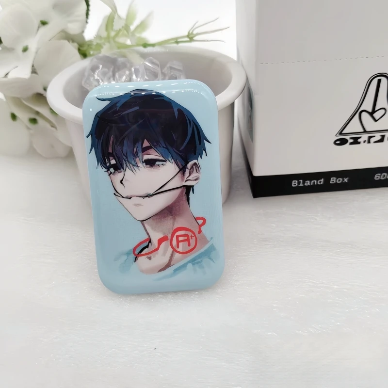 Neue echte Alien Bühne Serie hochwertige medizinische Griff Überraschung Blind Box quadratische Abzeichen Bar Tasche Anhänger Sammlung Geschenke