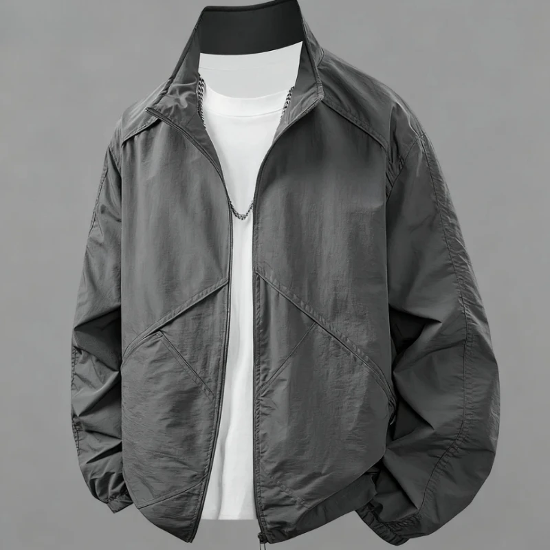 

L-8XLJeep Новая уличная мужская куртка Осень и зима Новая повседневная штурмовая куртка Мужская куртка Свободная куртка с воротником-стойкойJeep Jacket