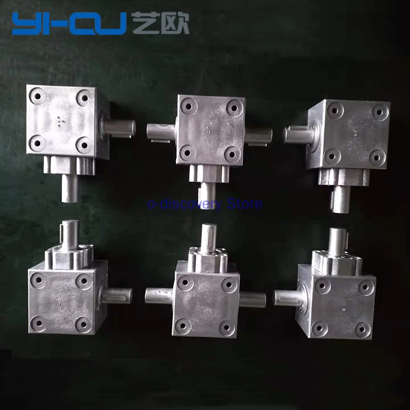 T-type Three-outlet Shaft 2.5 Mold 16 Teeth 90 Degree Commutator Reverse Small Right Angle Steering Gear Box