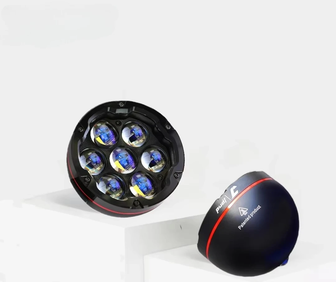 Customize for Slider Motorcycle LED Auxiliary Light System Spotlight Night Driving 280W JPAD J7H 7 Lens 1 Year Warranty