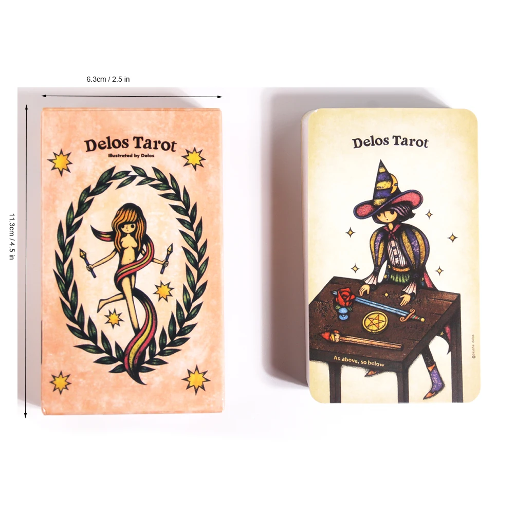 delos tarot 78 Tabletop Cards Of Group Games For Parties, Precognition & Divination Cards