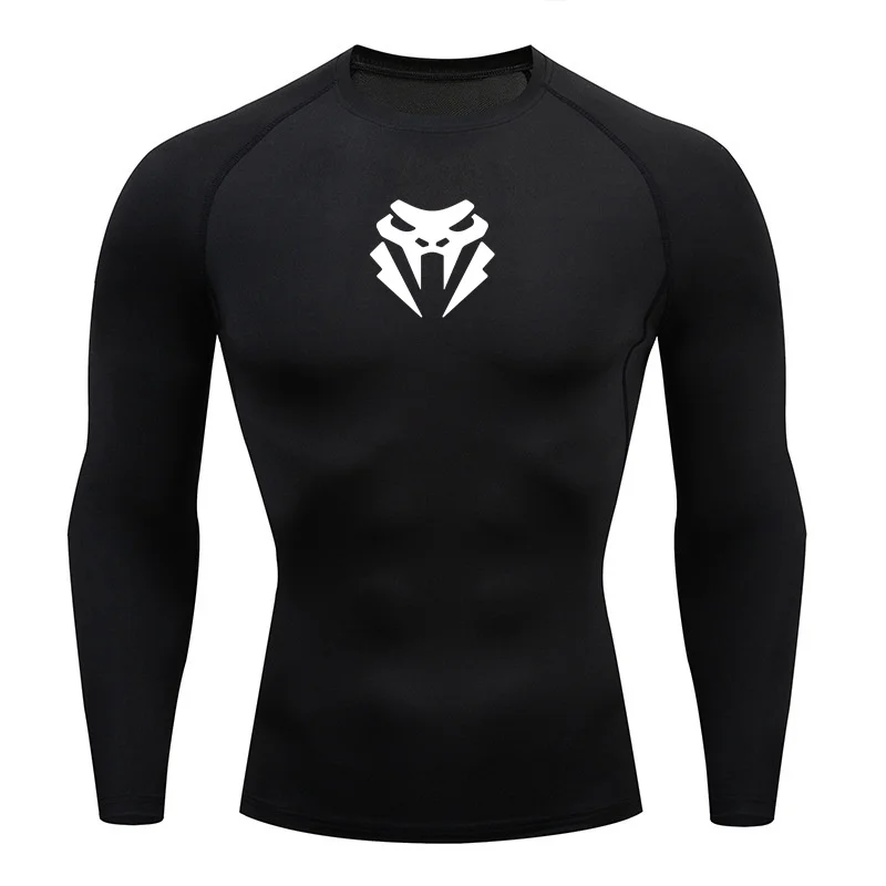 

Men Running Compression T-shirt Long sleeves Sport Tees Gym Fitness Sweatshirt Male Jogging Tracksuit Homme Athletic Shirt Tops
