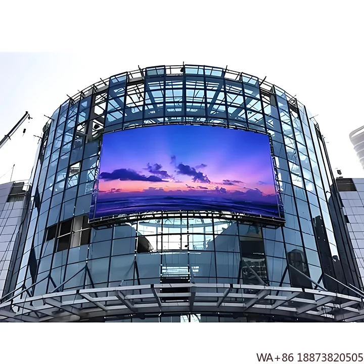 

LED Display Customized High Definition Full Color Smart Circular P5 P6 P6.67 P8 Programmable Flexible Screen Display