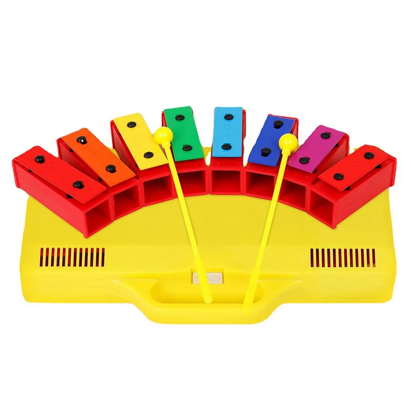 

FRLI-y8-Tone Piano Portable Children's Music Enlightenment Independents Sound Brick 8-Tone Hand-Tapping