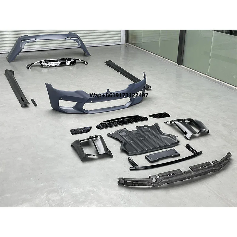 

18-20 G30/g38 Body Kits Upgraded F90 M5 Style PP Material Front Bumper Rear Bumper Side Skirts Body Kit