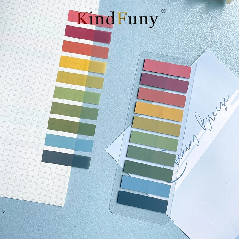 200 قطعة علامات تبويب مؤشر ذاتية اللصق علامات الصفحة شفافة مقاوم للماء ملاحظات لاصقة لتصنيف الملفات ملصقات مخطط الأعلام #5