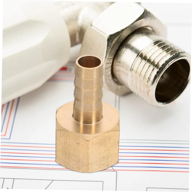 Full Copper  Pagoda Joint, Gas Joint, Green Head, Water Hose Quick Insert, Internal and External Thread Nozzle 2pcs