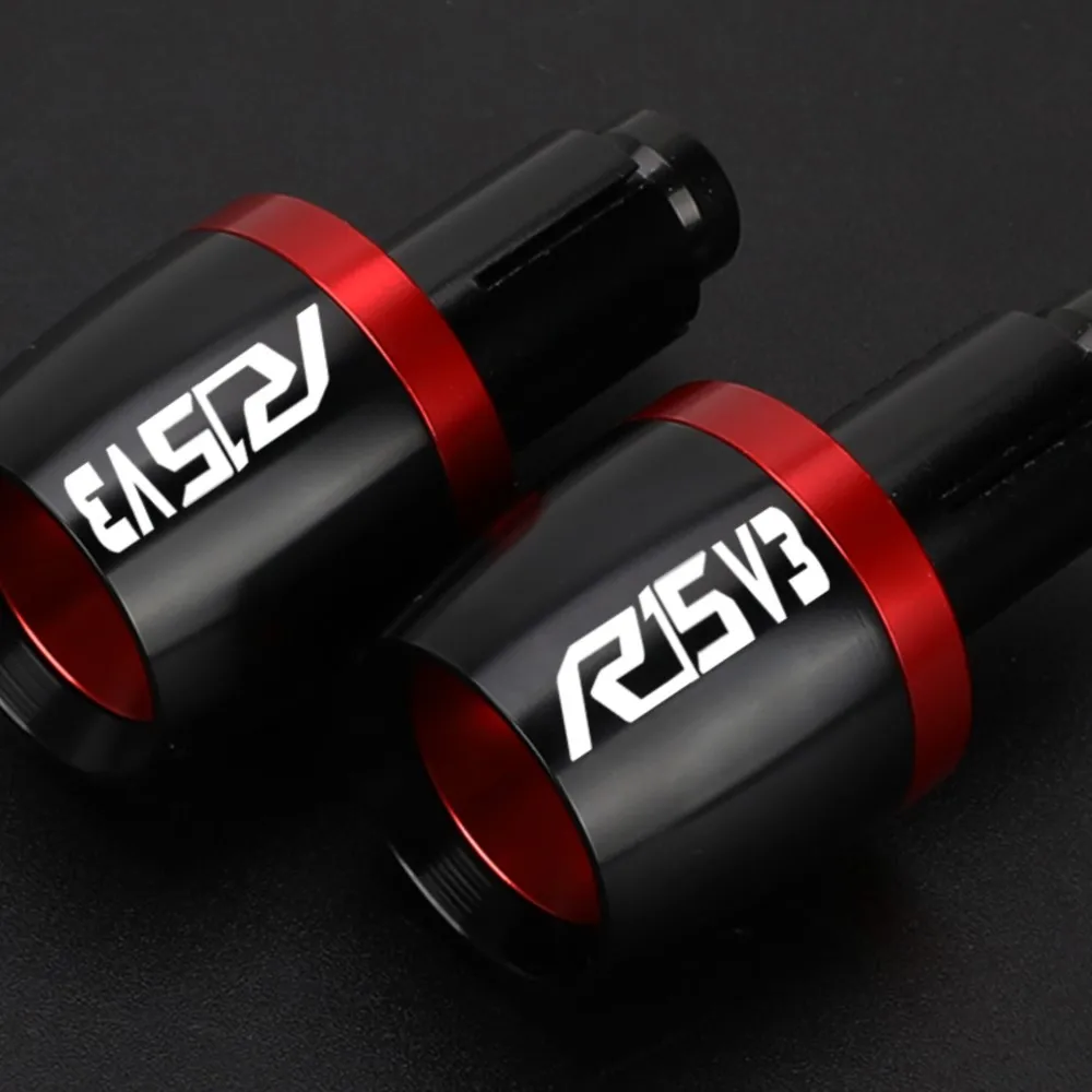 For Yamaha YZF R15 YZFR15 V2 V3 ABS 2009~2020 2021 2022 2023 2024 2025 Motorcycle handle Grips Ends FREAXLL Bar Cap End Plug