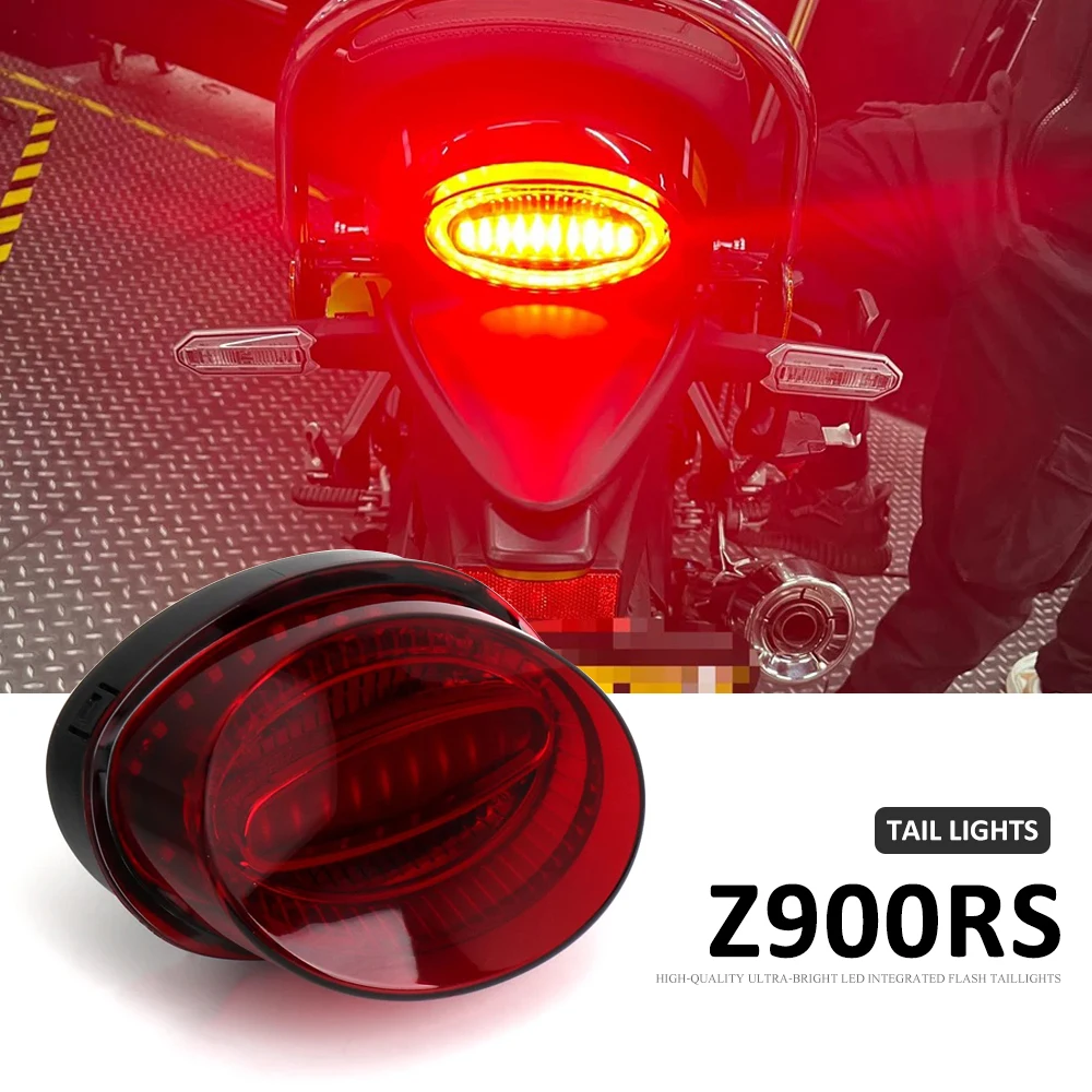 Z900RS Taillight Plug and Play Motorcycle LED Rear Warning Brake Light Waterproof Tail Light For KAWASAKI Z900 RS Z 900 RS 2018-