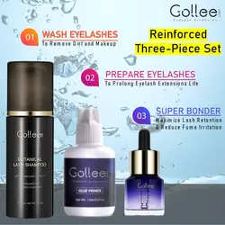 Gollee Super Bonder Lash Gollee Eyelash Extension Shampoo Gollee Glue Primer For Eyelash Extension Glue Keep Longer Makeup