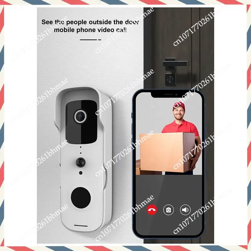 -A21Z Tuya Smart Video Doorbell Waterproof Night Vision Door Viewer 1080P FHD Camera Digital Visual Intercom WIFI Door Bell