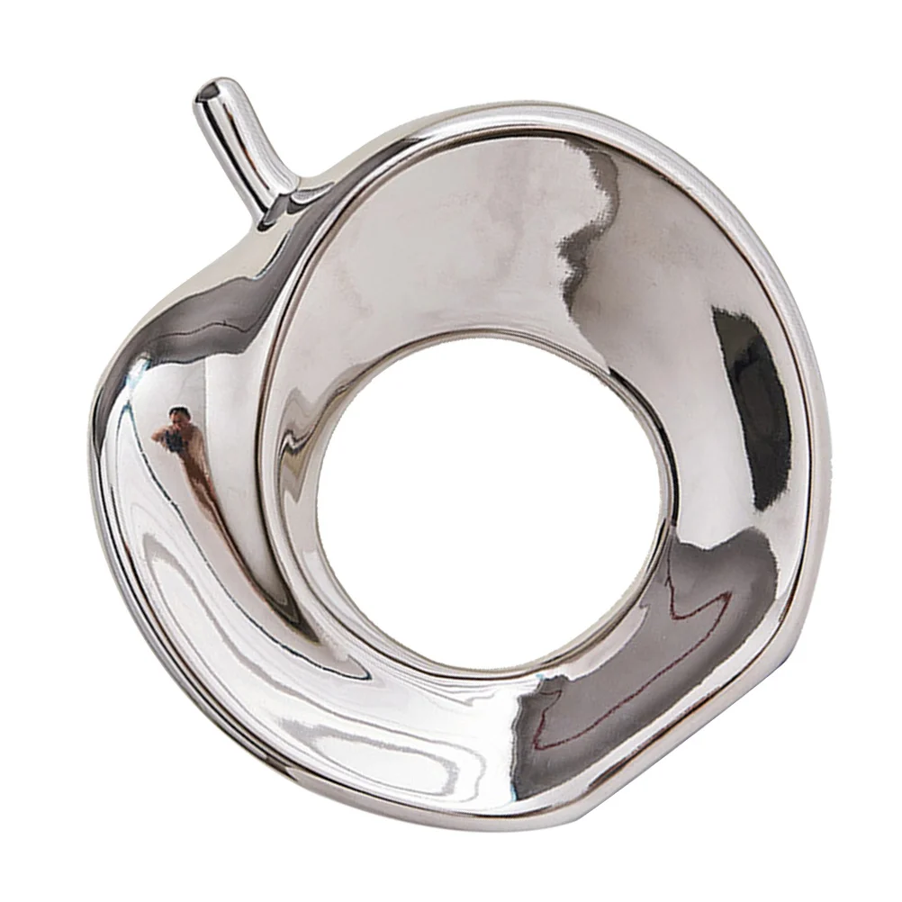 

Apple Wealth Attracting Decor Porcelain Fruit for Home Elegant Art Craft Living Room Table Decor Desktop Ornament Home