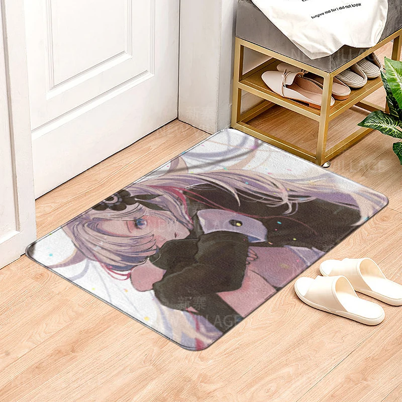 House entrance carpet Home Colorful animals doormat  Room Bath mat Foot mat bathroom non-slip mat Kitchen water absorption mat