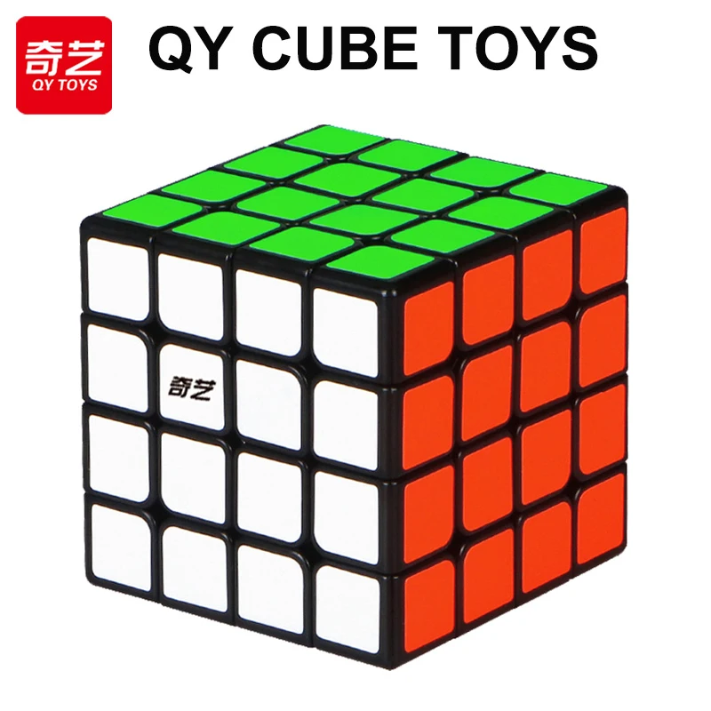 

QiYi Speedcube 4x4x4 Qiyuan Magic Cube Professional 4x4 Speed Puzzle 4×4 Children's Fidget Toy QY Original Cubo Magico for Games