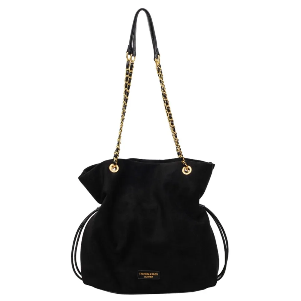 

Luxury Large-capacity Chain Bag Frosted Finish New Simple Crossbody Bag Niche Design French-style Bag Casual Occasions