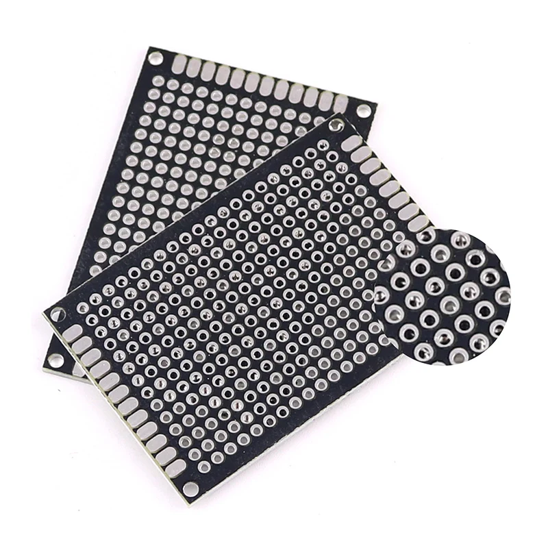 5/10PCS PCB Board Prototyp Board Schwarz Doppel Seite Platinen 2x8 3x7 4x6 5x7 7x9cm DIY Elektronische Kit Kostenloser Versand