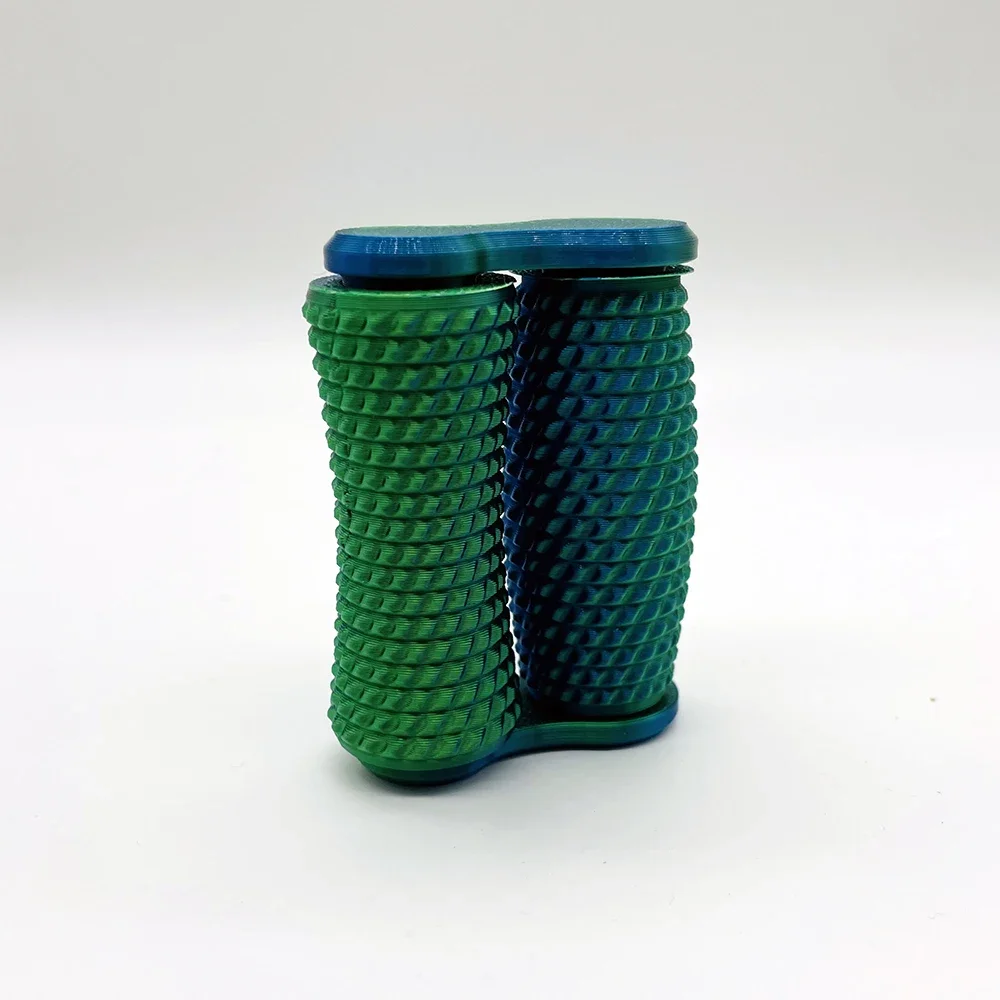 3D Printed Hand Massage Roller Toy Roller Spiky Grippie Anxiety Relief Decompression Fidget Toy Portable Hand Relaxation Tool