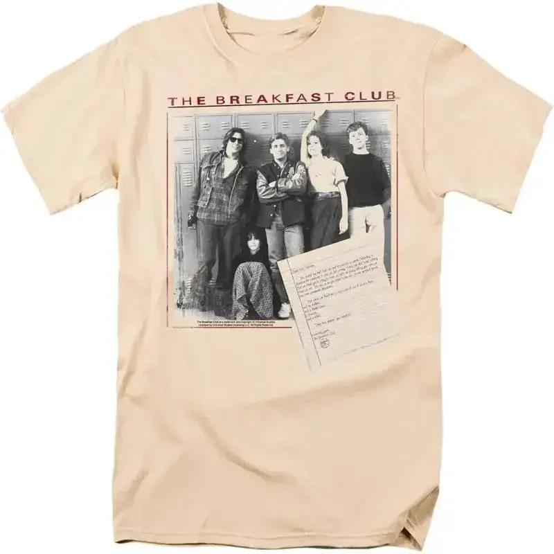 THE BREAKFAST CLUB ESSAY Licensed Adult Men's T shirt SM 3XL