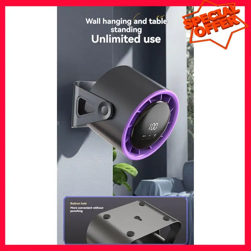 

-ESTR Домашний потолочный вентилятор Turbo Настольный вентилятор 100-скоростной высокоскоростной циркуляционный вентилятор Циркуляционный вентилятор для дома B