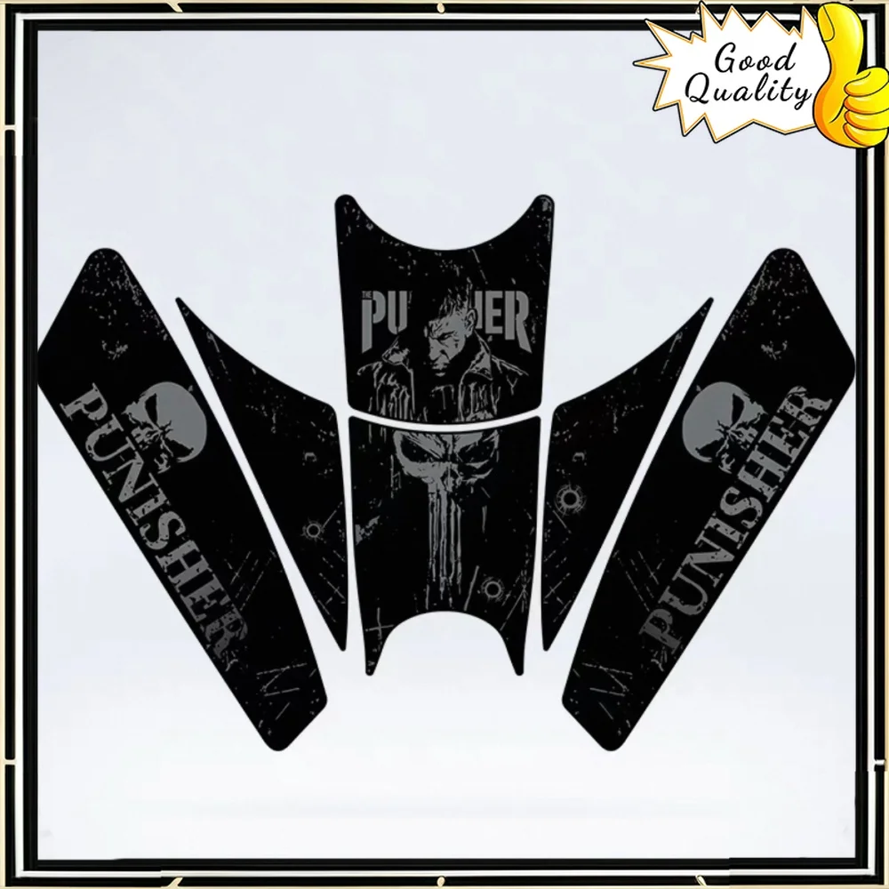 

Good Quality For BENDA Napoleonbob 250 Fuel Tank Stickers Anti-Slip Protective Fishbone Design