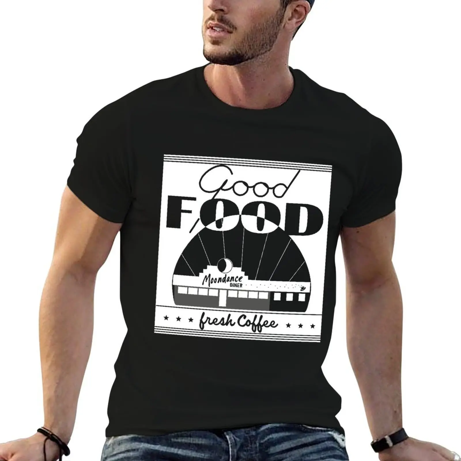 

Tick Tick Boom Moondance Diner T-Shirt funny t shirts dark humor t shirts for man graphic vintage T-Shirt