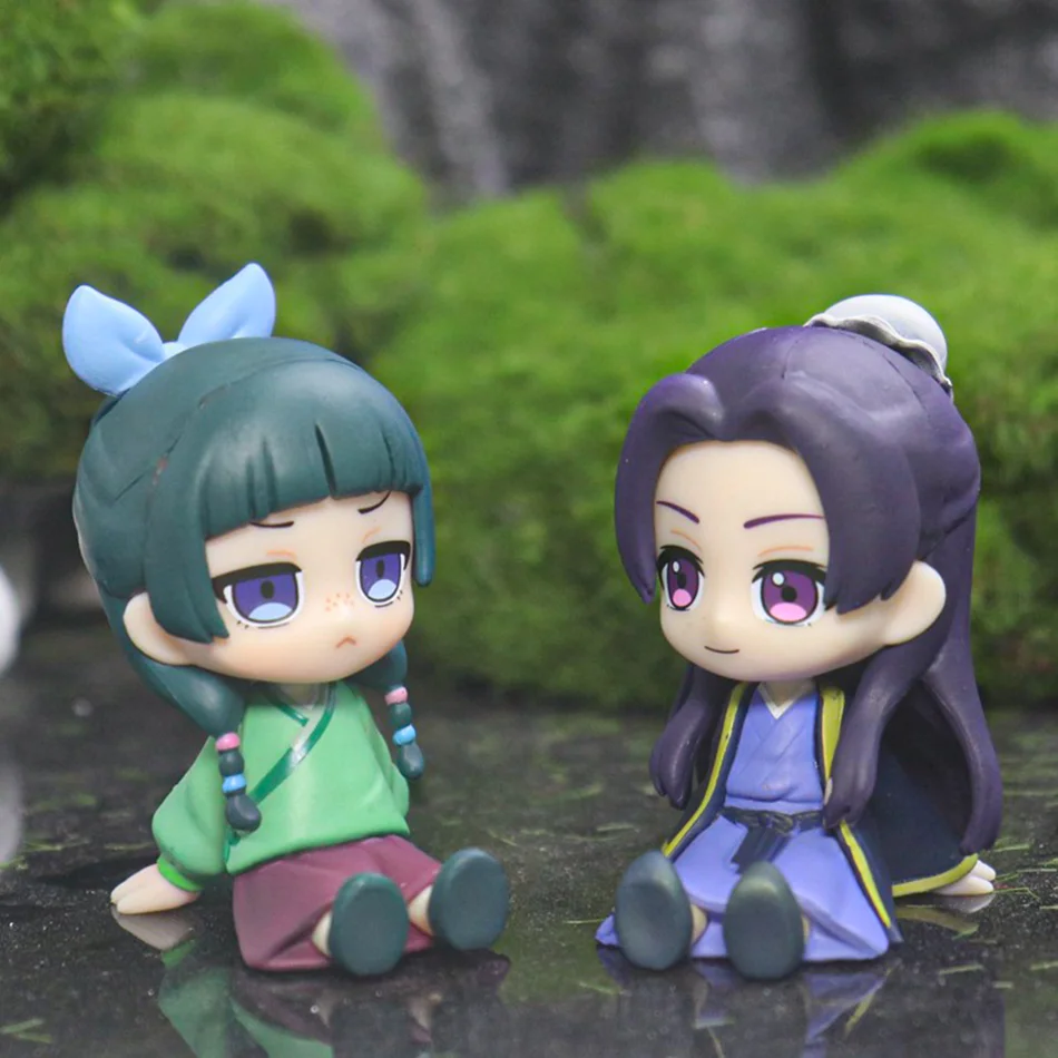 The Apothecary Diaries Anime Figure Modello in PVC MaoMao Tavolo Carino Bambini Action Figures Q Versione Giocattoli per il Regalo Raccogliere Figura