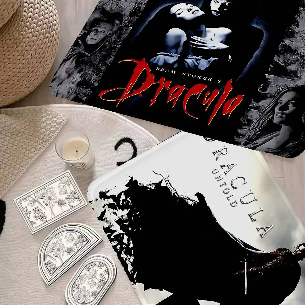 Vampire D-Dracula Movie Hallway Carpet Washable Non-Slip Living Room Sofa Chairs Area Mat Kitchen Doormat Area Rug
