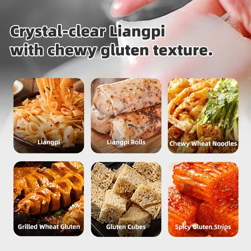 آلة غسالة دقيق القمح غسل الحبوب آلة صنع المنتجات الأكثر مبيعا قابلة للشحن الفولاذ المقاوم للصدأ الغلوتين