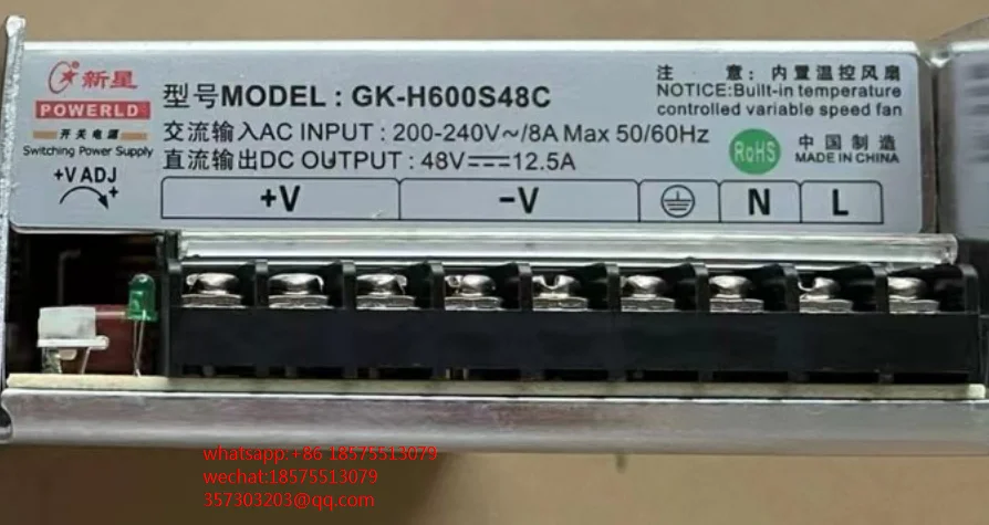 

FOR GK-H600S24C GK-H600S48C Industrial Power Supply 1 PIECE
