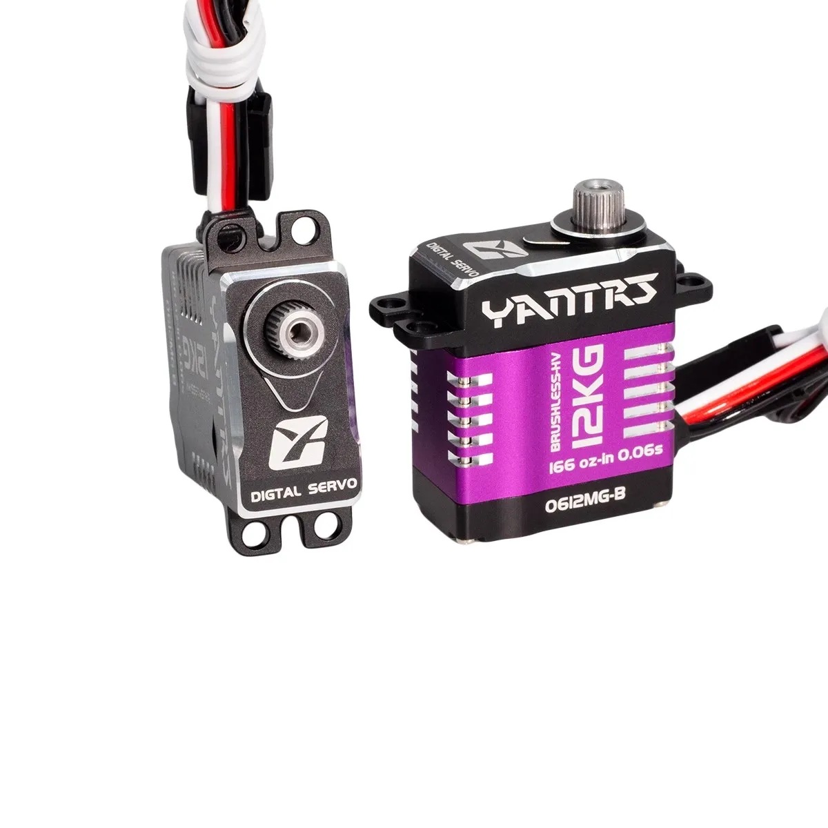 

YANTRS 12KG Mini All Metal Brushless Servo with High Torque and High Voltage Digital Servo