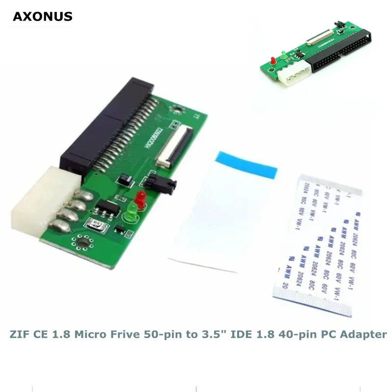 ZIF 1.8 Frive 50-pin to 3.5