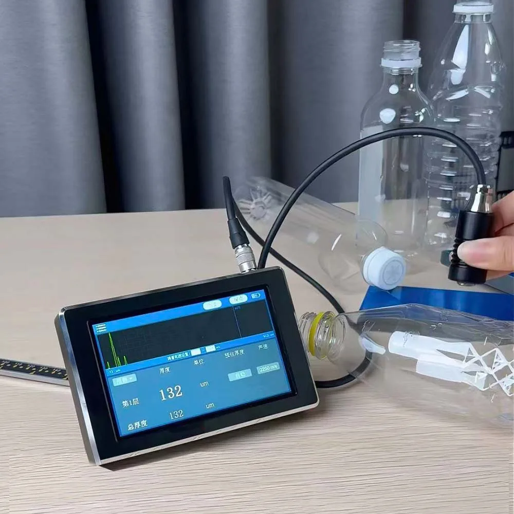 

Portable Ultrasonic Thickness Gauge & Flaw Detector Combo for Field Inspection of Tanks/Pipes
