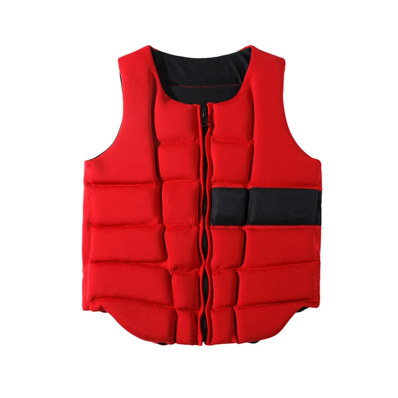 Adults Life Jacket Neoprene Safety Life Vest Water Sports Fishing Water Ski Vest Kayaking Boating Swimming Drifting Safety Vest