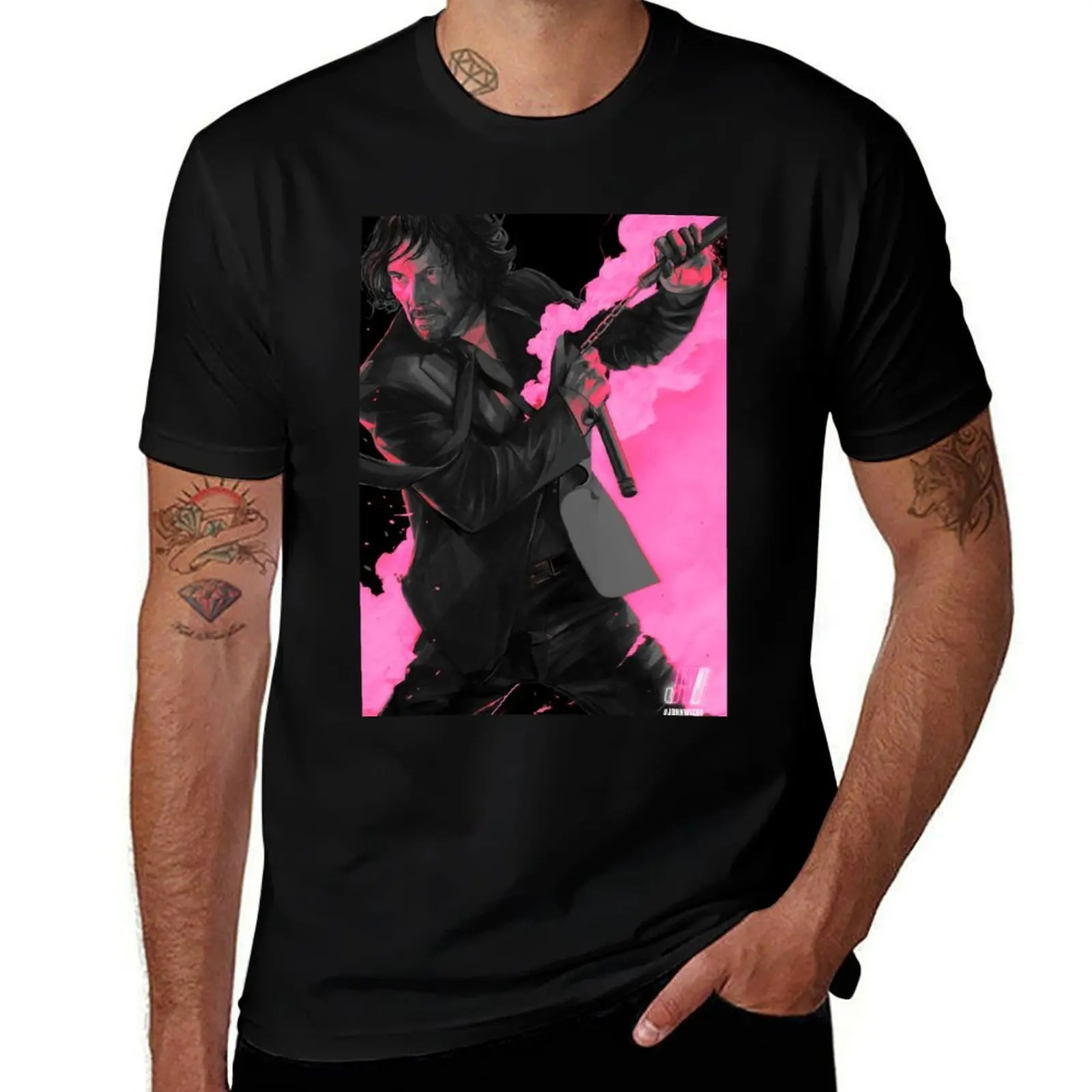 

John Wick chapter 4 T-Shirt Gym Exercise Short Sleeve T-Shirt