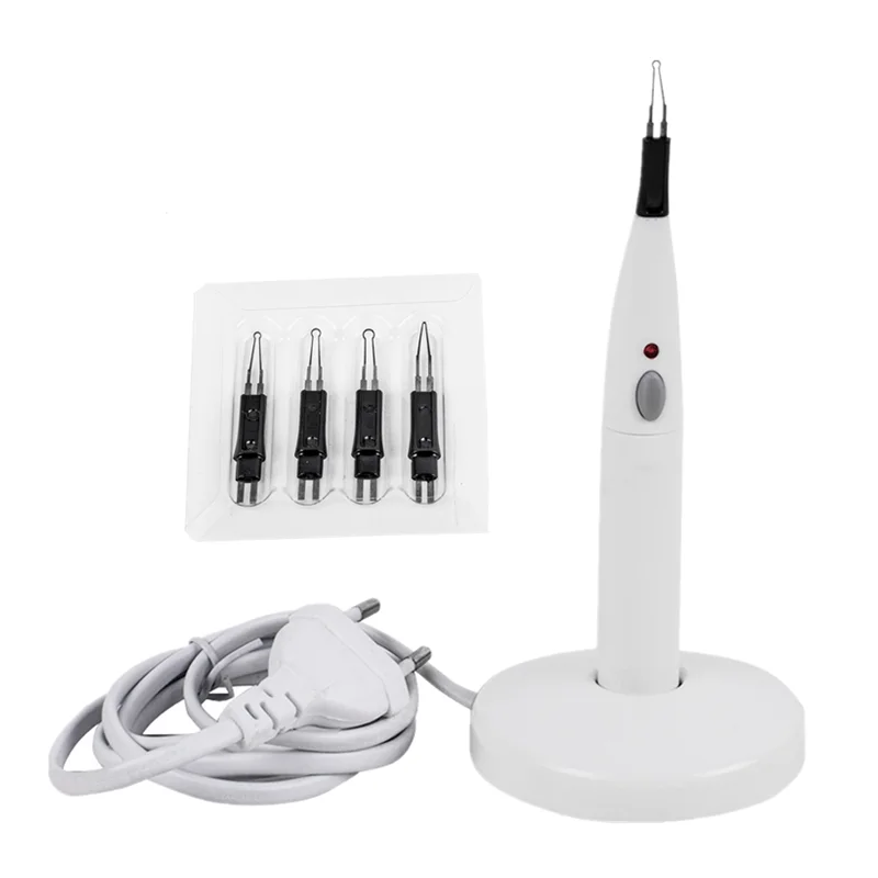 

den tal Endo Gutta 1 Second Heating Wireless Percha Breaker Cut with 4 Tips Oral Hygiene Whitening Teeth Gum Cutter