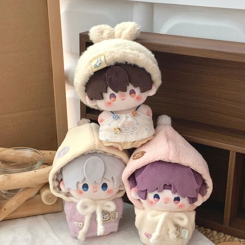

10cm Anime Game Love and Deepspace Kawaii Cosplay Cotton Doll Starfish Body Keychain Caleb Cartoon Mini Toy Figures Fans Gifts