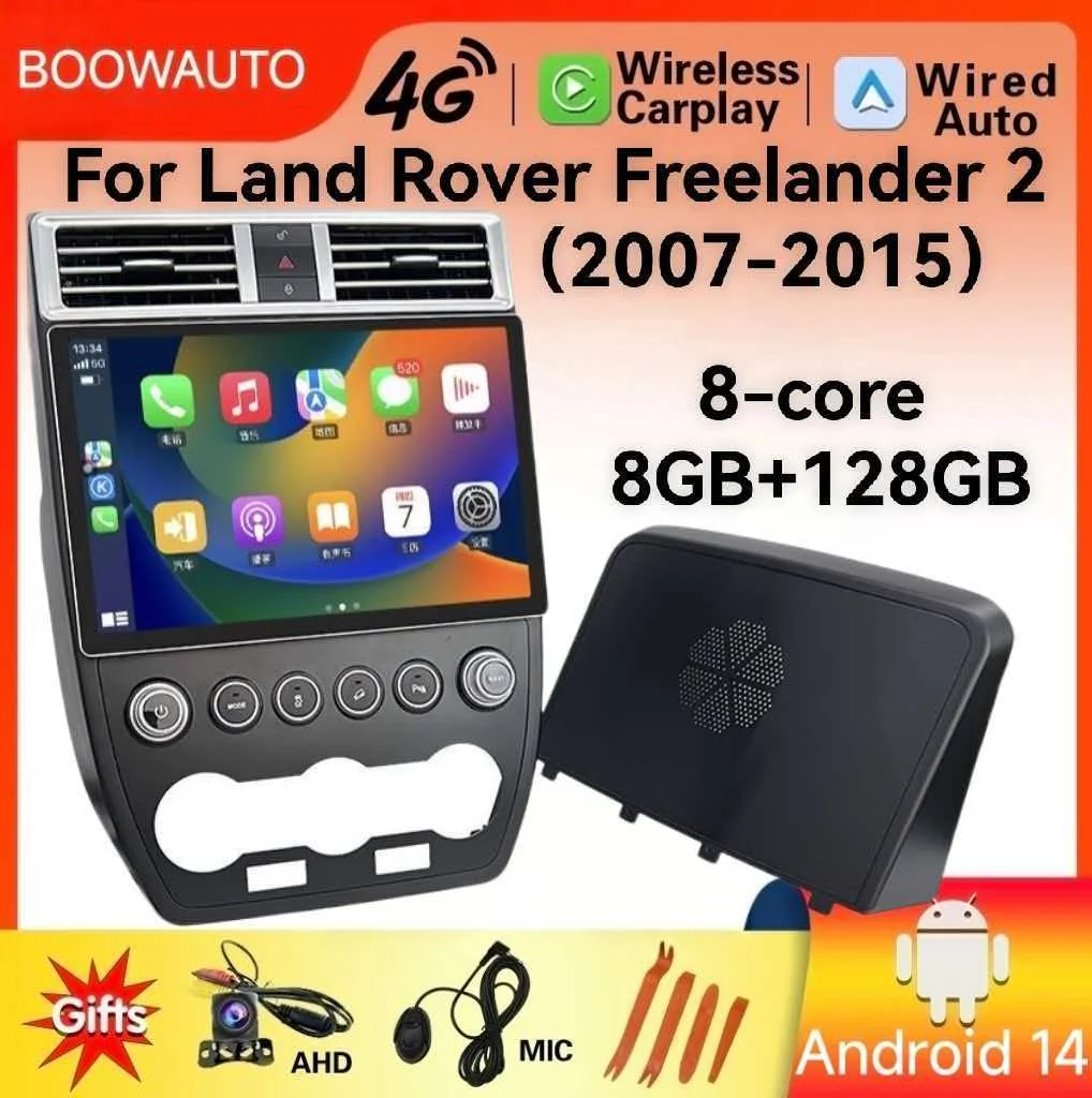 new 13.3 inch 1920x1200 Screen For Land Rover Freelander 2 2006-2015 GPS Navi Multimedia Player Carplay WIFI 4G DSP Touch Screen