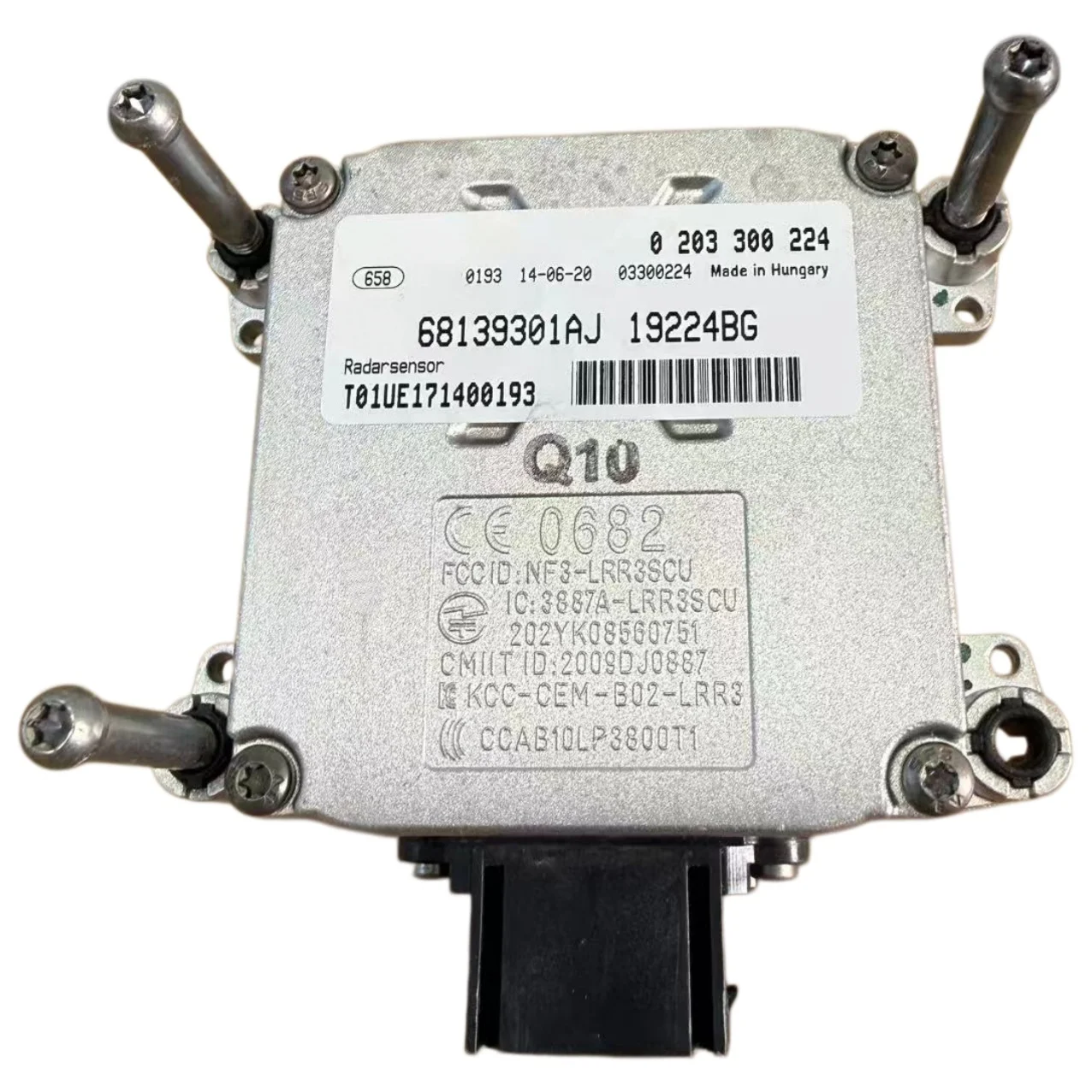 68139301AJ Adaptive Cruise Distance Sensor Black for Jeep Cherokee
