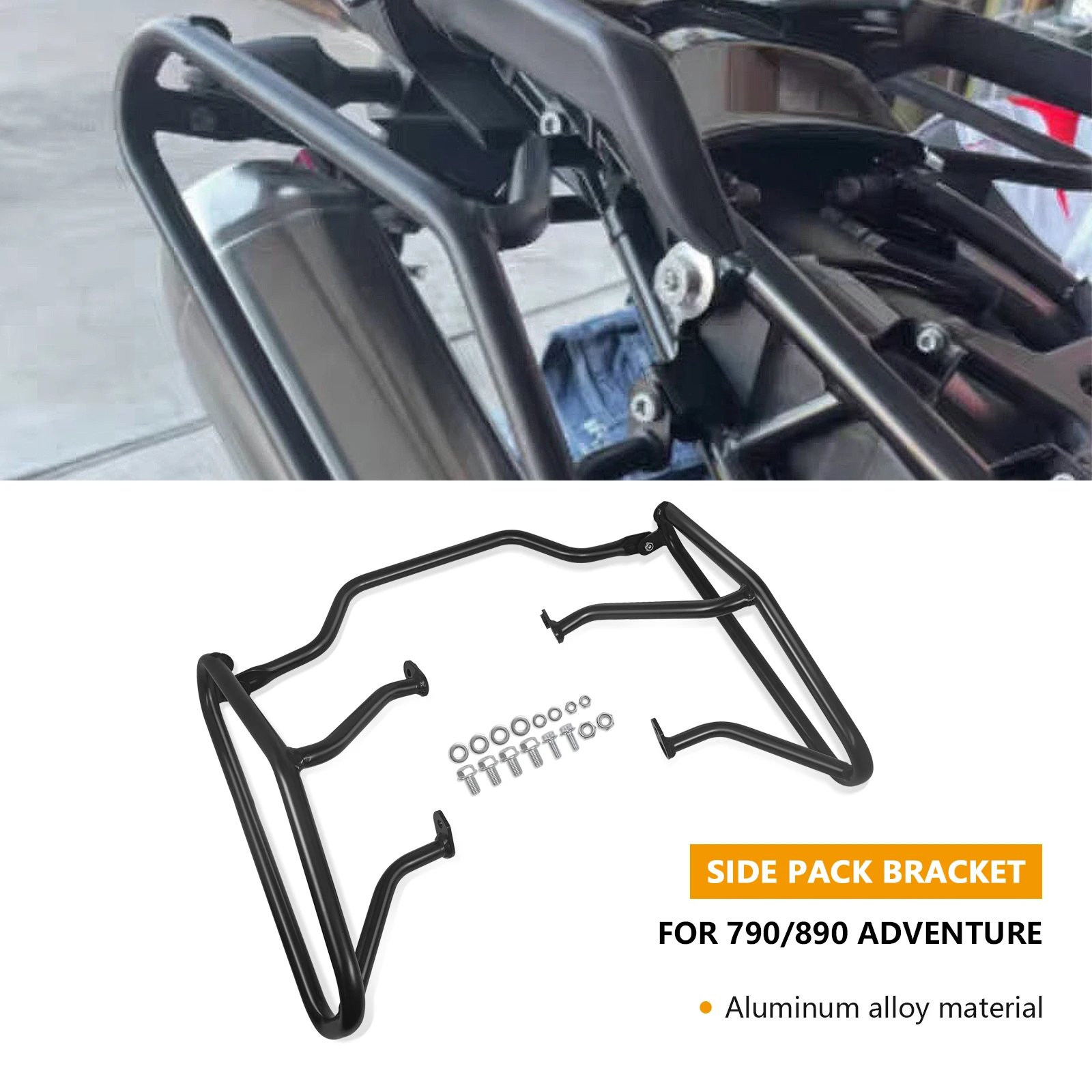 

Боковая Сумка для мотоцикла, седельная сумка, монтажный кронштейн, боковой карман, держатель 790, приключения ADV 890, приключения 2019-2023