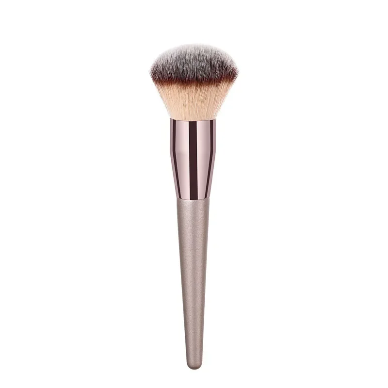 Karsyngirl 1pcs Champagne Makeup Brush for Cosmetic Foundation Powder Blush Eyeshadow Kabuki Blending Make Up Brush Beauty Tool