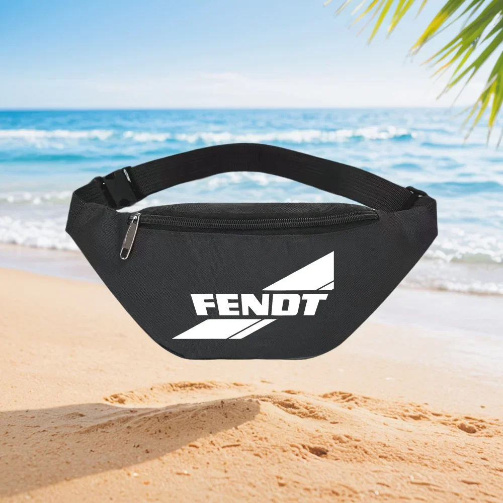 

FENDT Logo Modern Minimalist Design Waist Backpack Crossbody Chest Bag Street Casual Sporty Fashionable Simple Unique Printed De