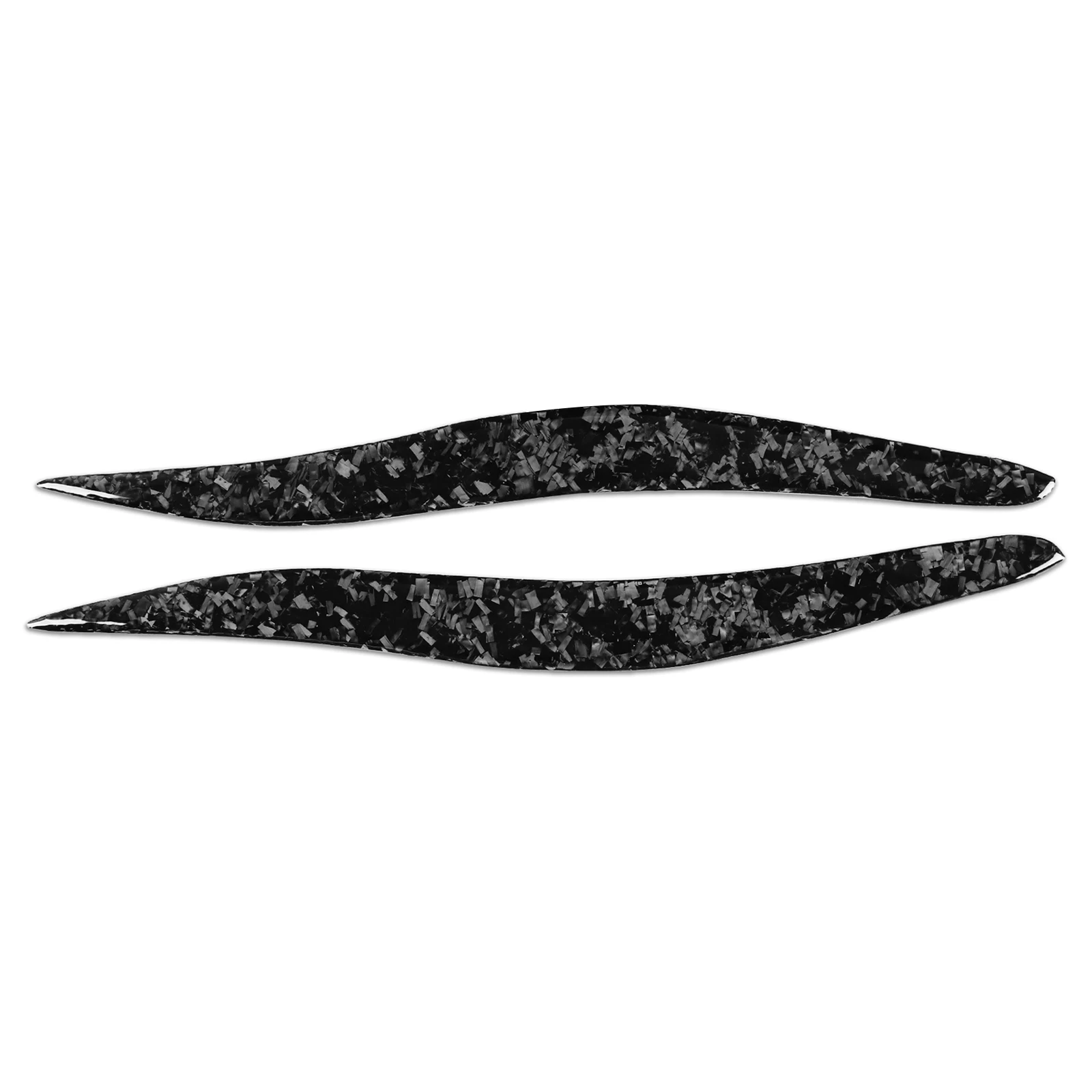 Picture 5: Forged Carbon Headlight Eyelid Cover Eyebrow Trim For Lexus IS250 IS300 2006-2012