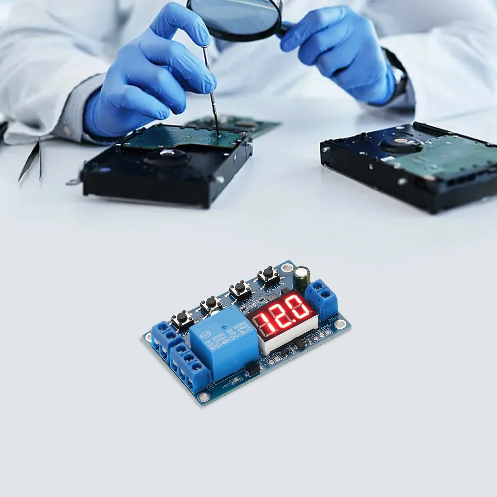 XY DJ Battery Charging And Discharging Module With Timer Control And Serial Communication For DC6-40V Power Systems