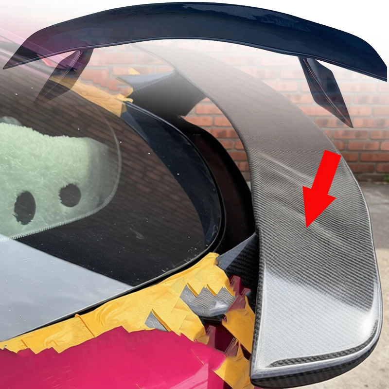 For BMW i8 Spoilers Wings ABS Carbon Fiber Tail Wing Auto Exterior Parts Aerodynamic Performance Tuning Universal Styling - view 4