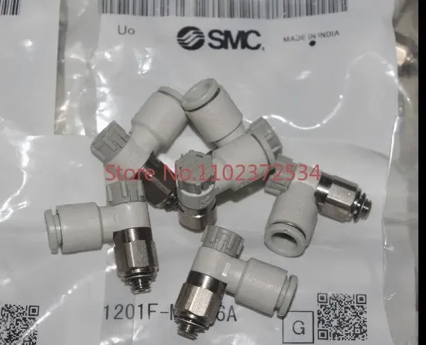 5 pieces AS1201F 2201 3201 4201-M3-M5-01-02-03-04-06S-A Speed Control Valve