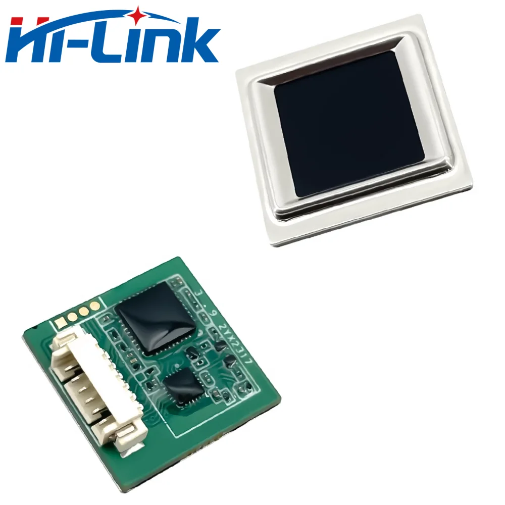 Hilink Fingerprint recognition module HLK-ZW0608 Square semiconductor capacitive fingerprint acquisition sensor switch