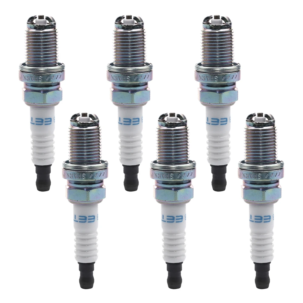 1/4/6Pcs Spark Plugs 3584 For Audi A4 B5 B6 B7 A6 C4 C5 C6 A8 D2 D3 VW Passat B5 B5.5 Skoda Superb Renault 101000035HJ BKR6EKUB