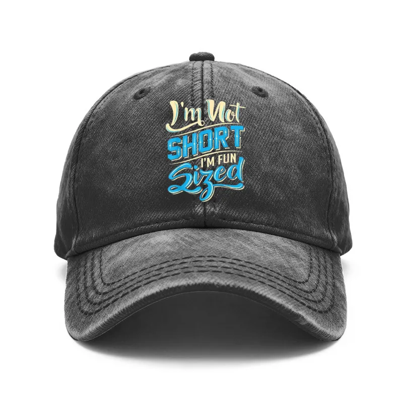 1 Vintage Washed Unisex Baseball Cap with Humorous Quotes, Adjustable, Suitable for Outdoor Activities and Casual Wear, Is the Perfect Gift for Men, Women, and Friends. The Hat Has the Words 