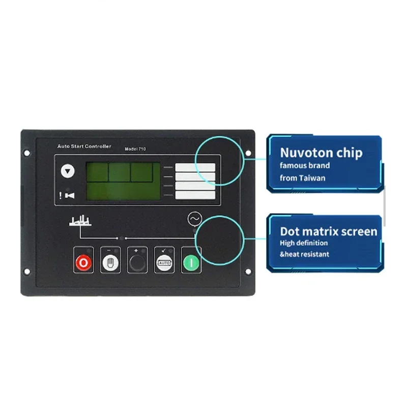 

Diesel Generator Control Panel DSE710 Deep Sea Genset Controller 710 Control Module