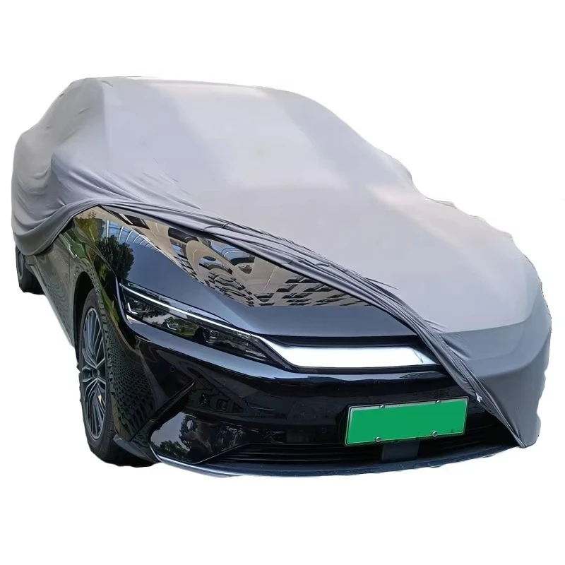 Customized Super Stretch Car Cover High-Quality Soft  Fleece Inside  for Scratch Resistant